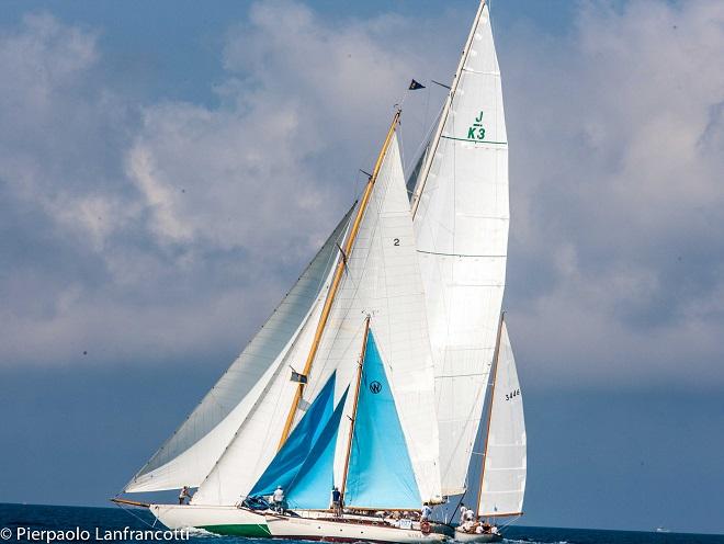 5 Argentario Sailing Week 14 - Halloween-Jalina-Oceananemone-Shamrockv - Argentario Sailing Week 2014 &copy;  James Robinson Taylor